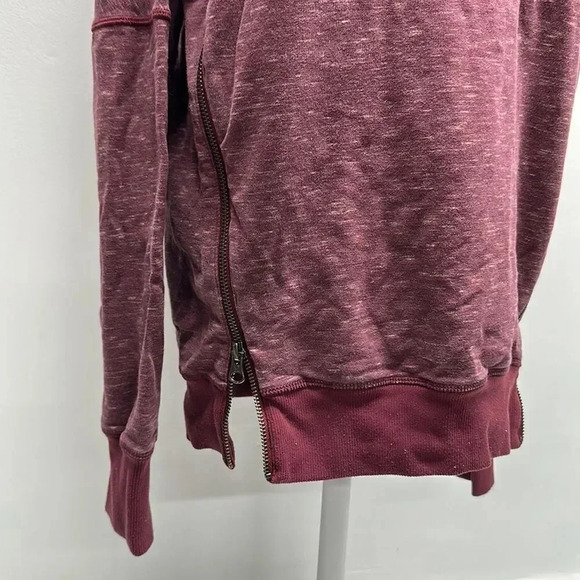 Lululemon Om & Roam Hoodie Sweatshirt Pullover Double Zip Hooded Maroon Rust 2 - Picture 4 of 13